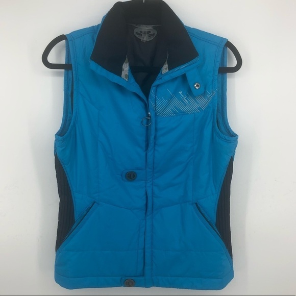 ✅ Pearl Izumi Bellinger Vest Teal Medium CYCLING POCKETS - Picture 1 of 10